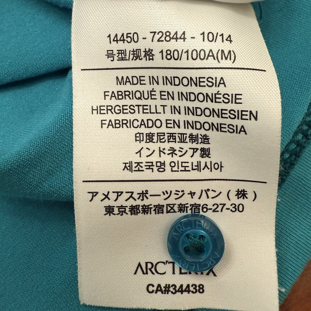 Arcteryx Captive Polo Shirts Mens Medium Performance Stretch Short Sleeve 3 Pack - Picture 12 of 12